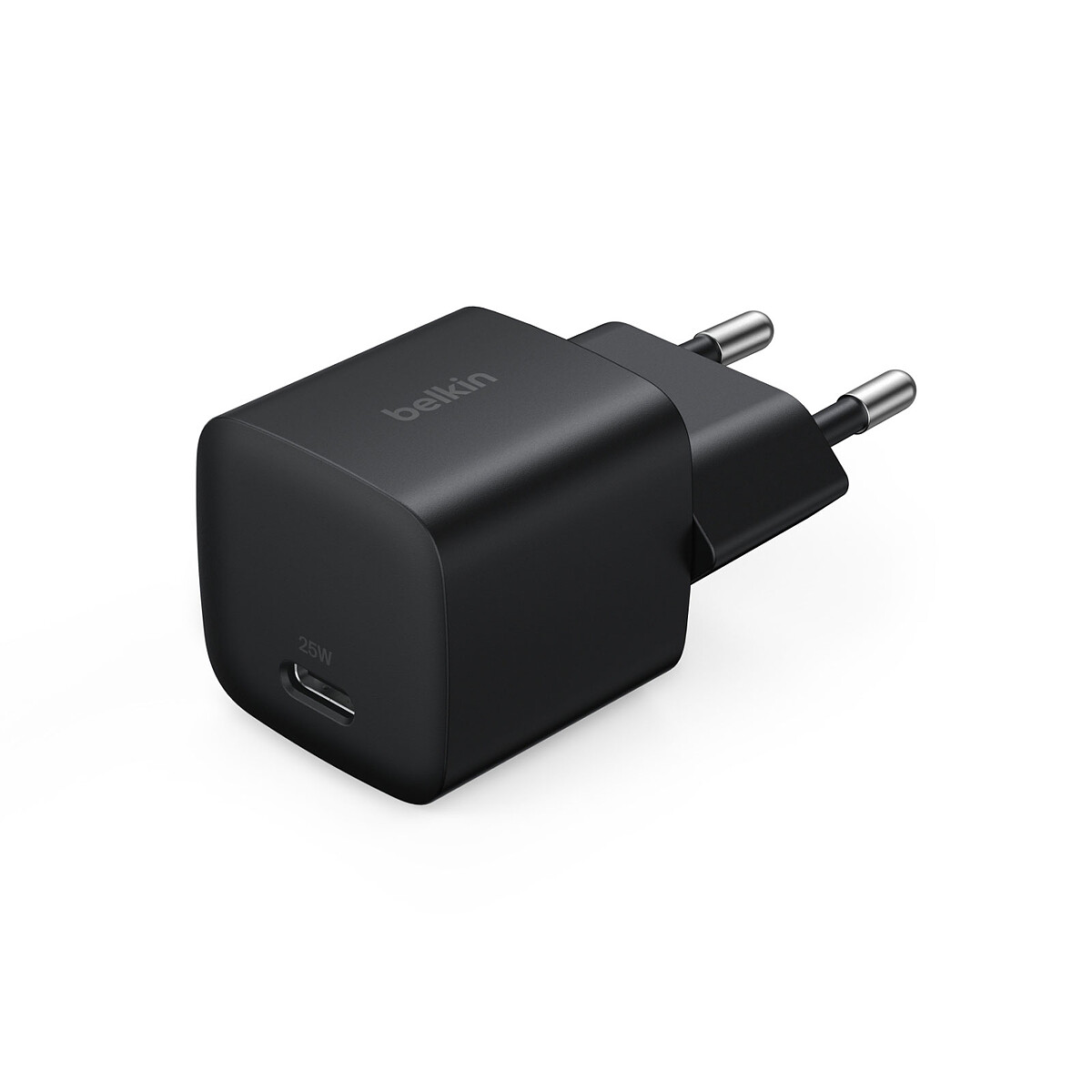 Cargador de pared Belkin BoostCharge USB-C (25 W) (Negro)
