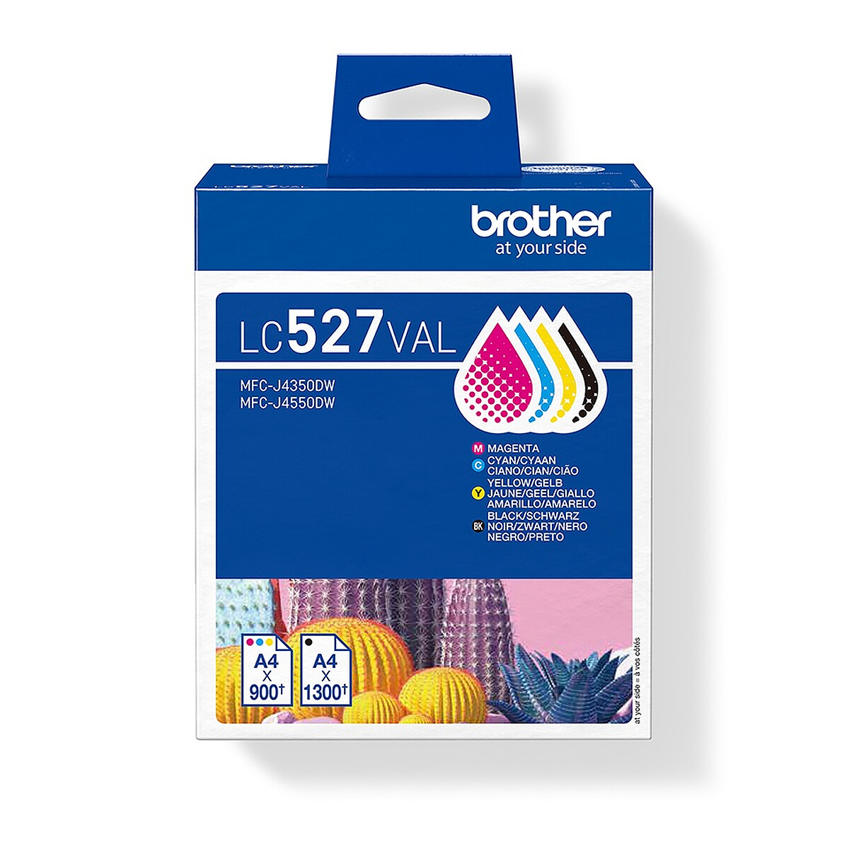 Kit de cartuchos de tinta Brother LC527VAL