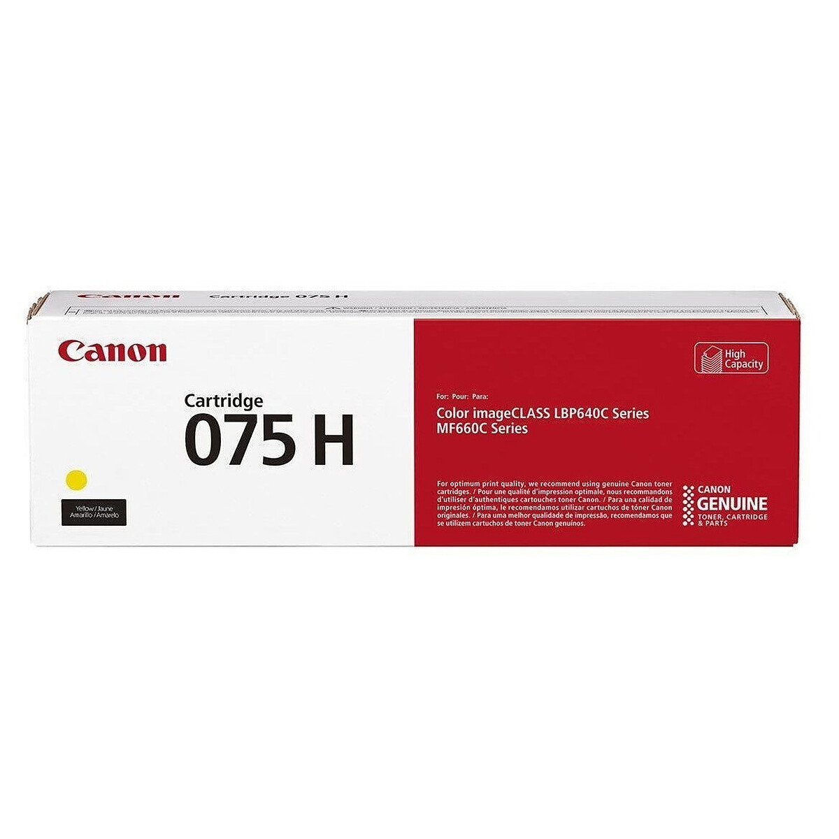 Toner Jaune Canon 075H