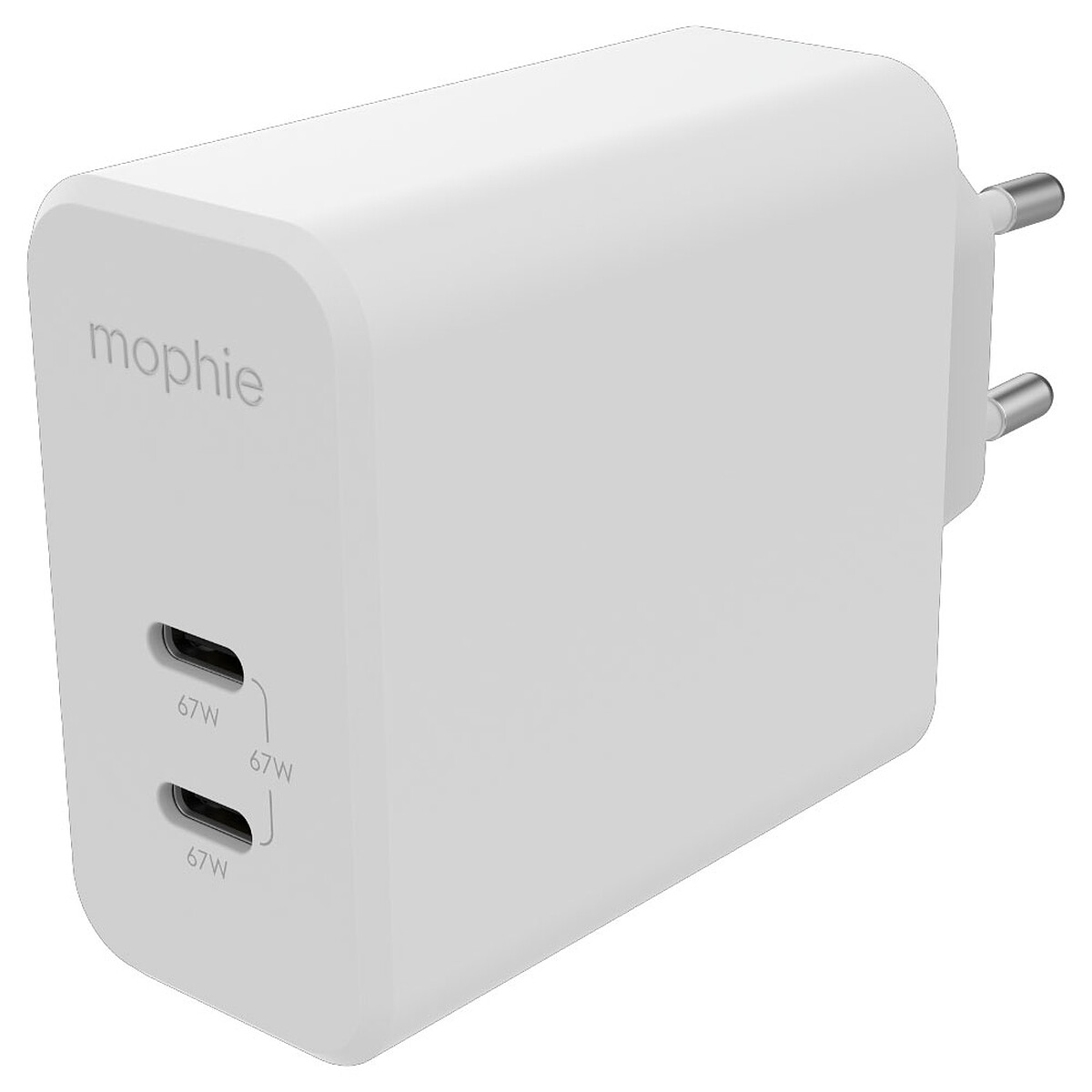 Adaptador de pared Mophie 67W USB-C GaN