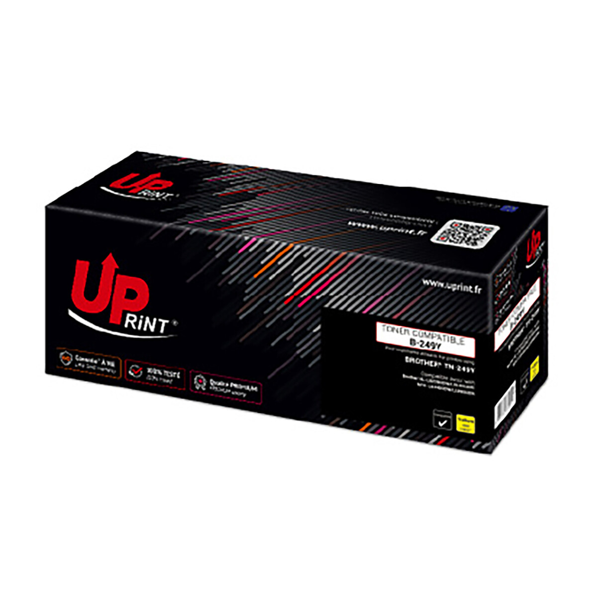 Toner Jaune UPrint pour Brother TN-249Y (4000 pages à 5%)