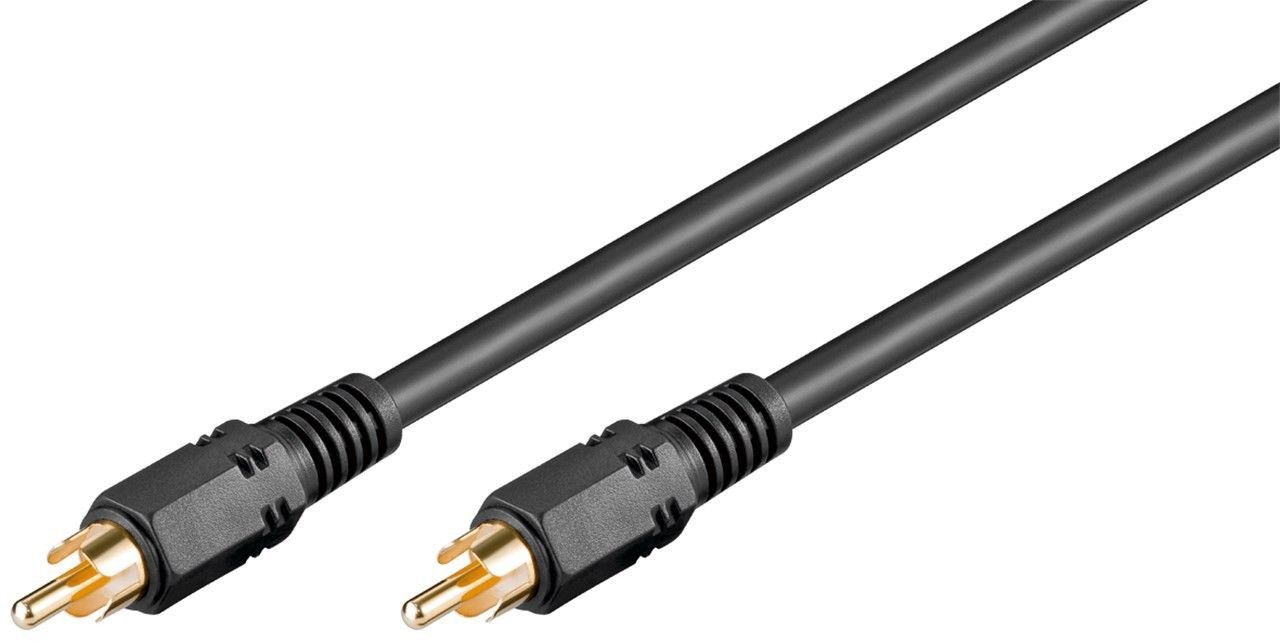 Goobay RG59 20m Video Cable, RCA Male to Male