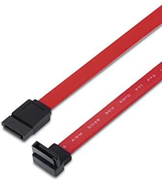 AISENS SATA III 6G Data Cable, Red, 0.5m