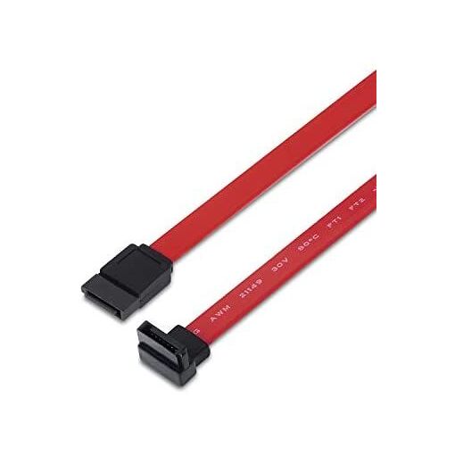 AISENS SATA III 6G Data Cable, Red, 0.5m