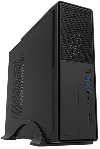 Unyka MATX 2010 Micro ATX Slim Case, Black