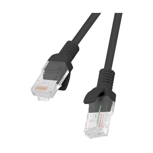 Lanberg Cat5e UTP Network Cable, 0.25m, Black
