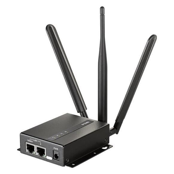 D-Link DWM-313 - Wireless Router - 2-Port WWAN Switch 2.4GHz - 3G, 4G - Wall Mountable