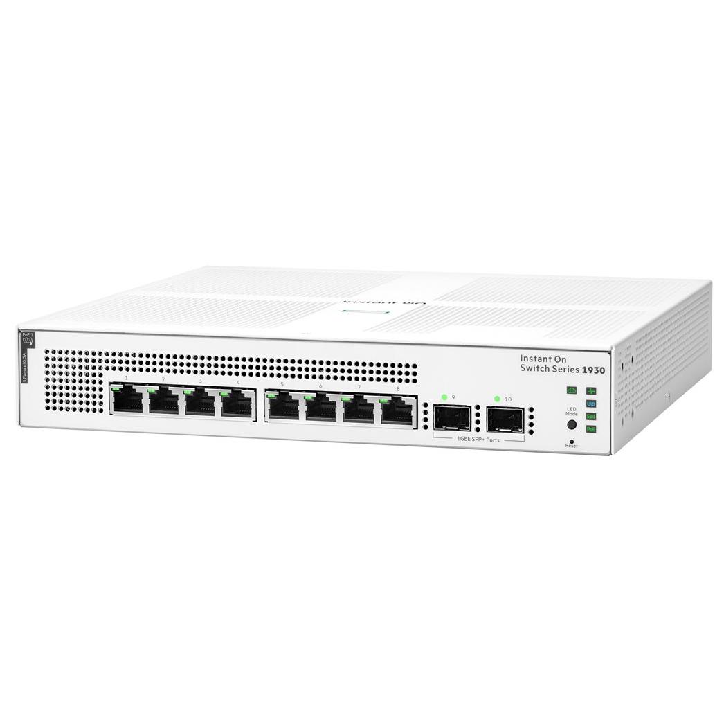 Switch HP 1930 8G PoE+ - 2 SFP, 124 W