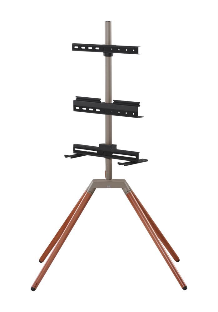 One For All Quadpro WM7475 TV Wall Mount for Screens 32'-70' (Dark Wood)