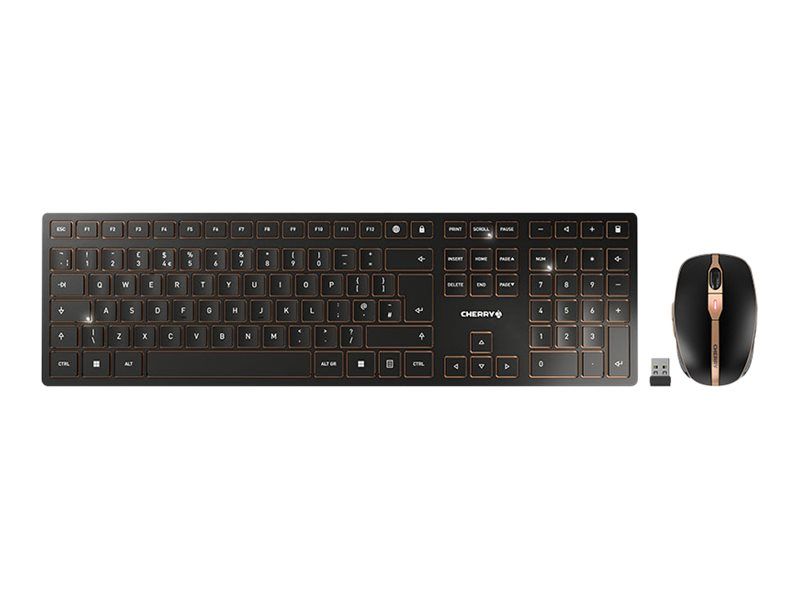 Cherry DW 9100 Slim Wireless Keyboard and Mouse Set