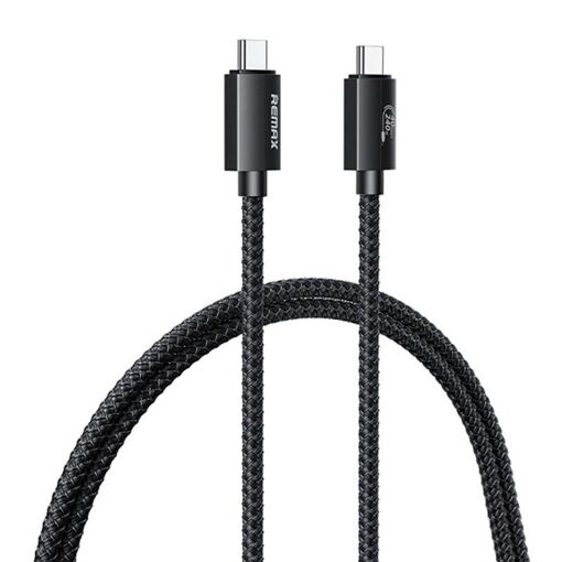 Câble Remax USB-C vers USB-C, 1m, 240W (Noir)