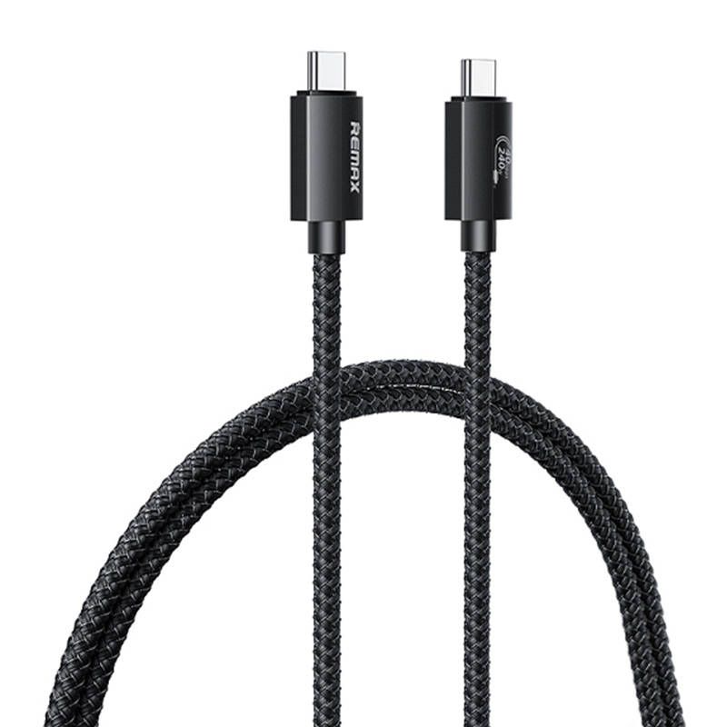 Remax USB-C to USB-C Cable, 1m, 240W (Black)