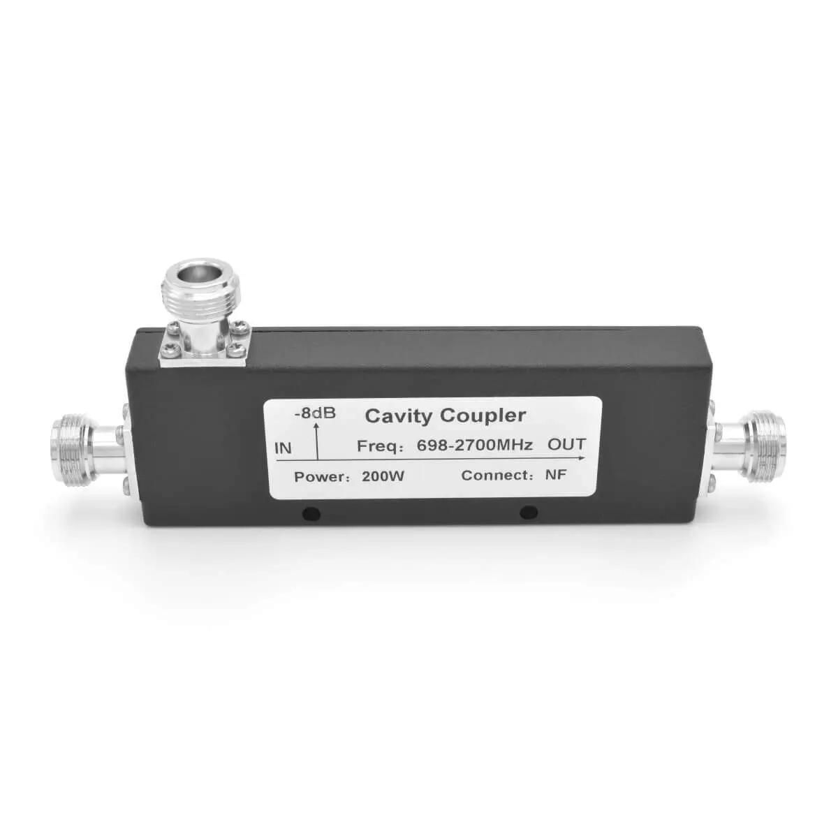 Coupleur à cavité RANGEFUL 10dB, 698-2700 MHz, Femelle N pour distribution inégale des signaux LTE CDMA GSM DCS 3G 4G 5G Amplificateur de signal booster