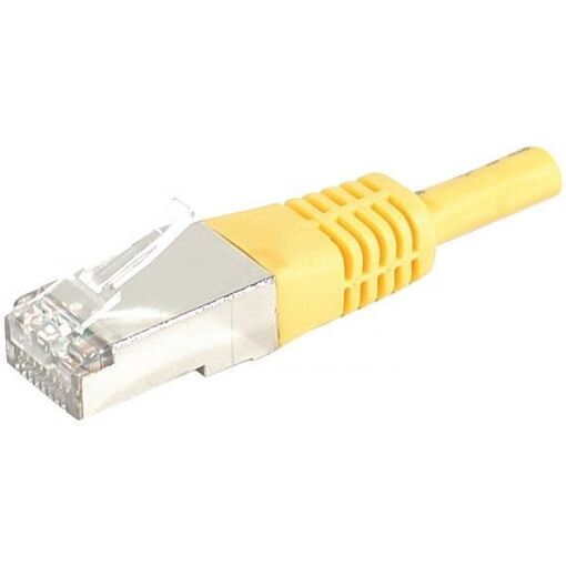 Dexlan Cat6a RJ45 Patch Cable S/FTP, Yellow - 25m