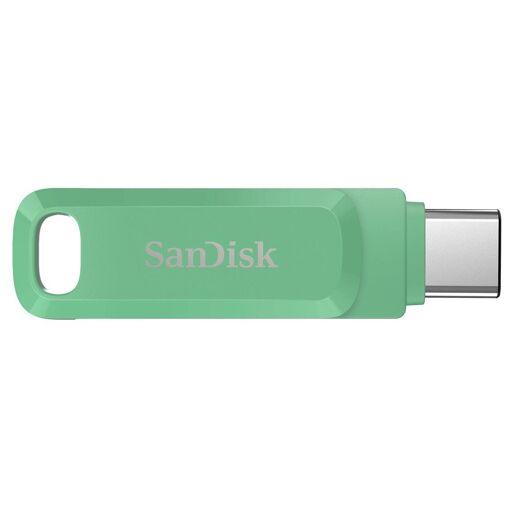 SanDisk Ultra Dual Drive Go - 128GB USB Flash Drive - USB 3.2 Gen 1 / USB-C - Sage Green