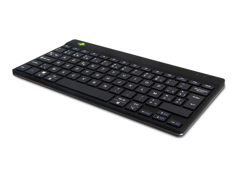 R-Go Ergonomic Compact Keyboard Break - Wireless Keyboard - Bluetooth 5.0 - AZERTY - Belgian - Black