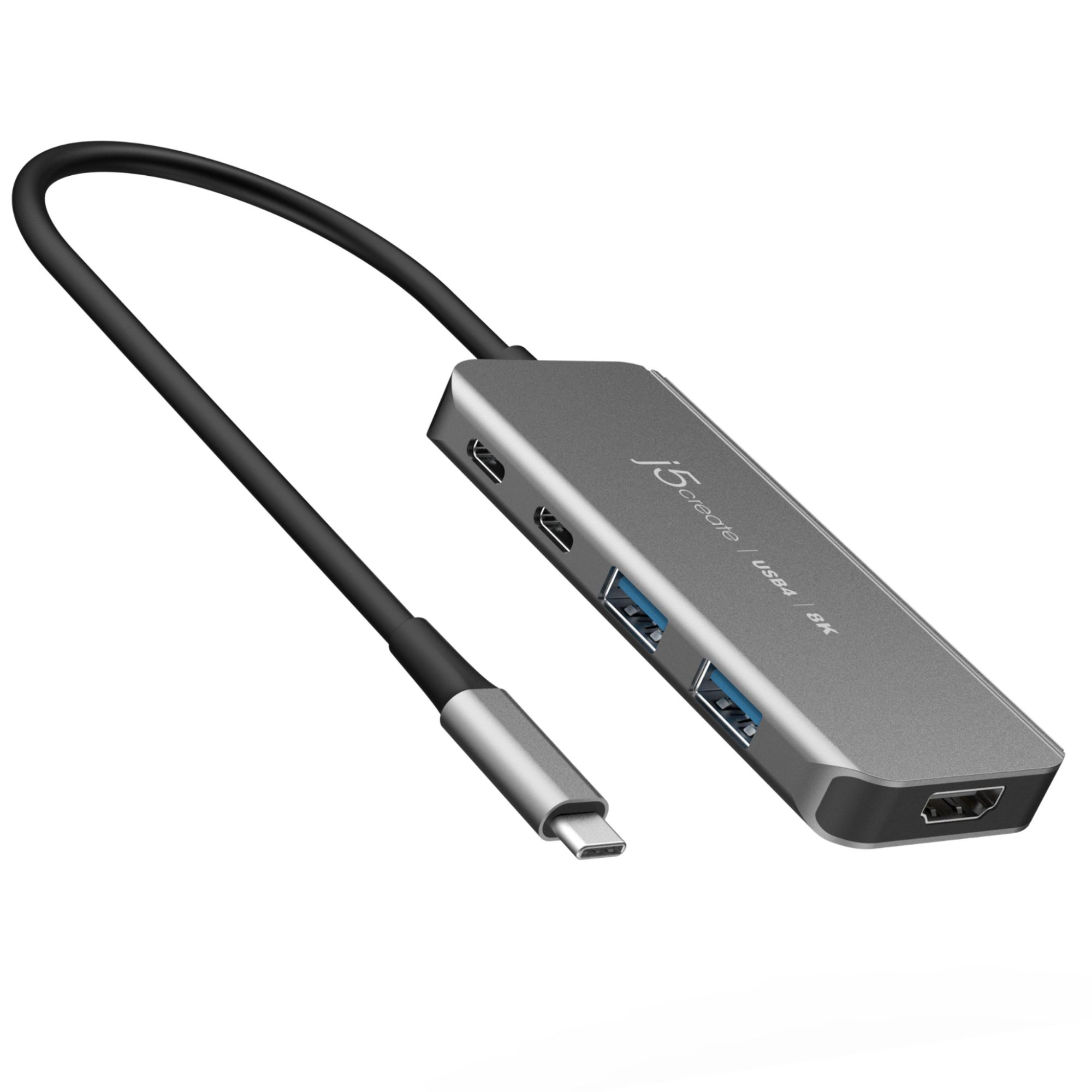 j5create Slim USB4 Hub (8K60, 40 Gbps)