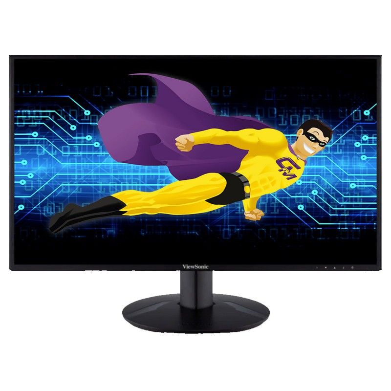 ViewSonic 24-Inch LED Monitor VA2418-sh - Full HD 1080p, HDMI/VGA, IPS Panel