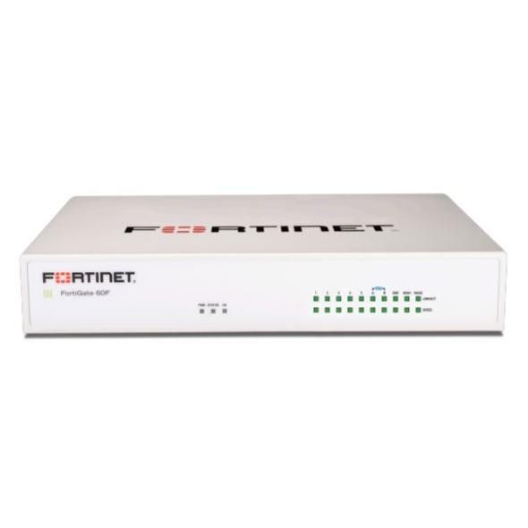 Fortinet FortiGate 60F Firewall (Hardware) Desktop 10 Gbps