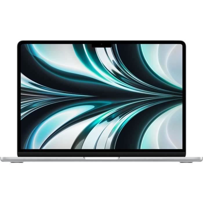 Apple MacBook Air M2 13.6-inch - 8GB RAM - 256GB Storage - Silver - AZERTY - Refurbished - Excellent Condition