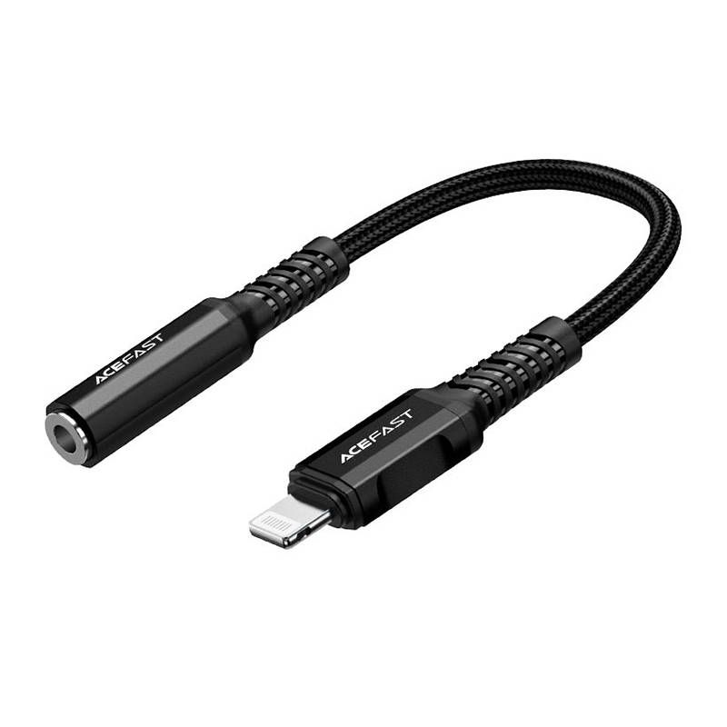 Adapter Lightning to 3.5mm Mini Jack, Acefast C1-05 (Black)