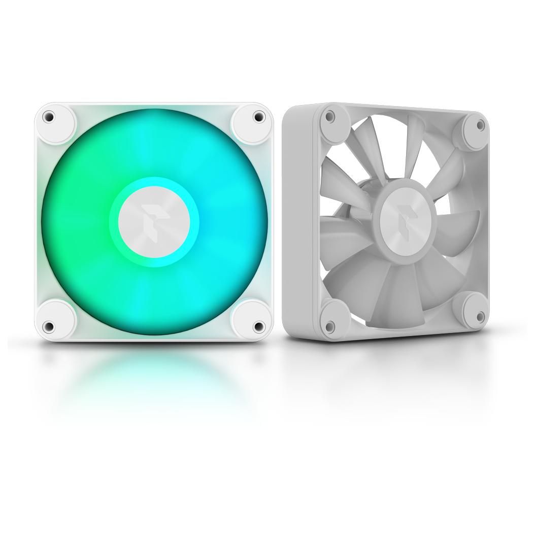 APNX FP1-120 PWM ARGB 12cm PC Case Fan - White