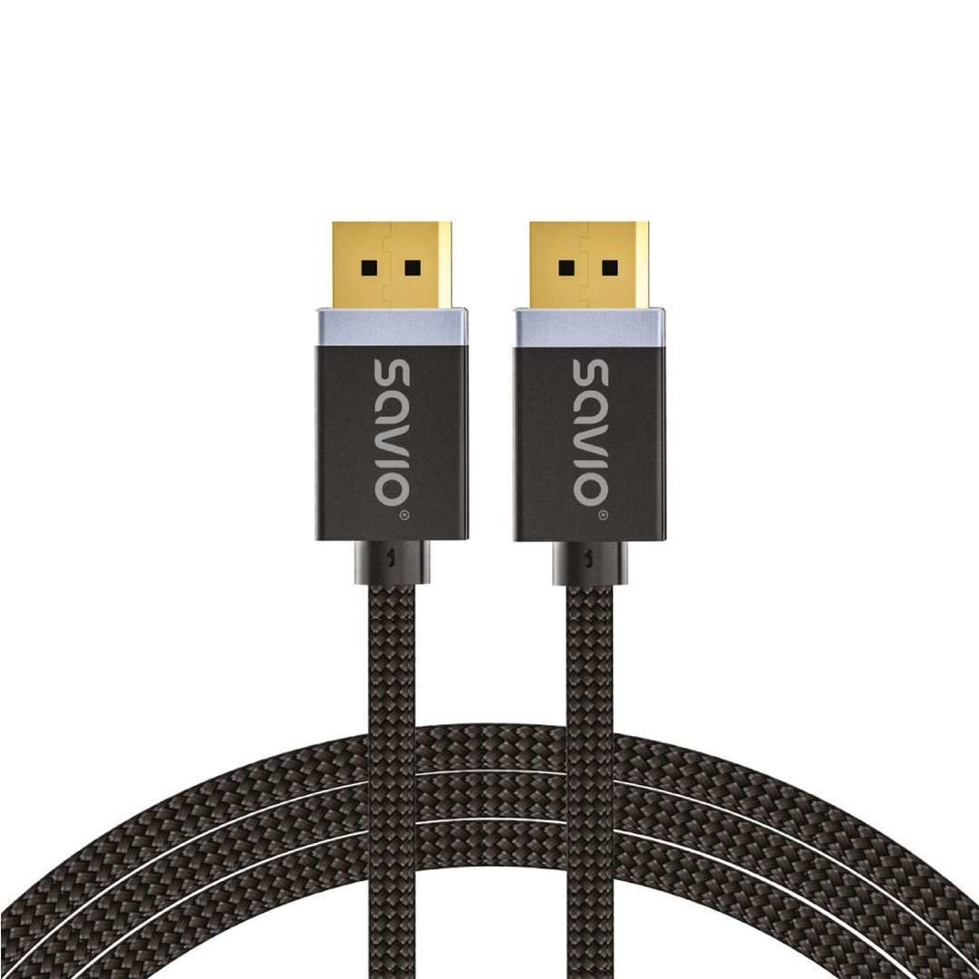 Savio DisplayPort Cable 2m Black