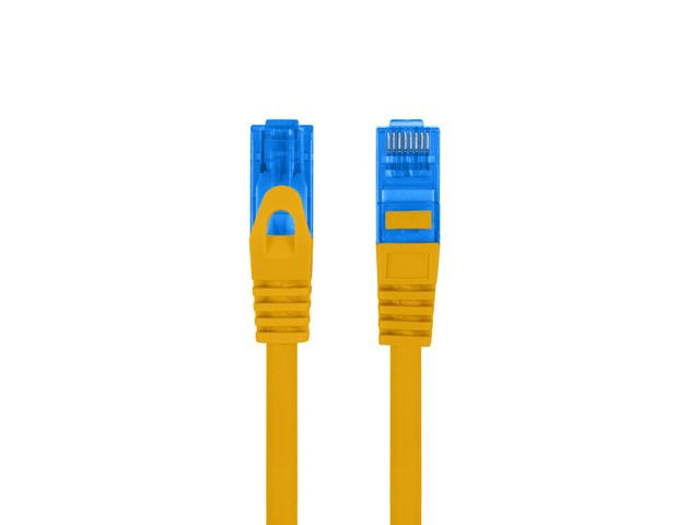 Lanberg Cat6a Network Cable, 2m, Orange, S/FTP (S-STP)