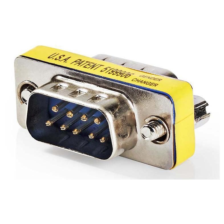 Nedis D-SUB Male Connector, Blue/Silver