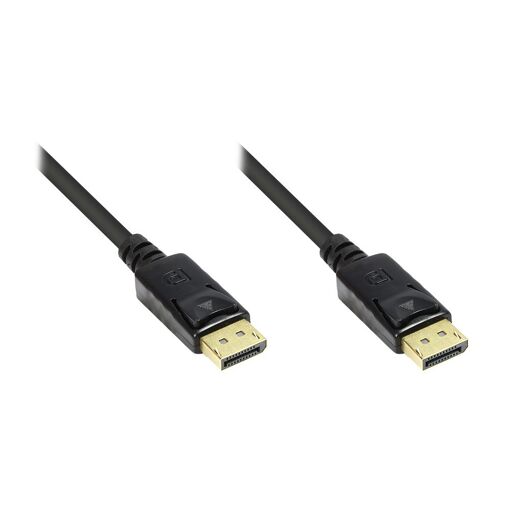 Goodconnections DisplayPort Cable 2m, 2x DisplayPort Black