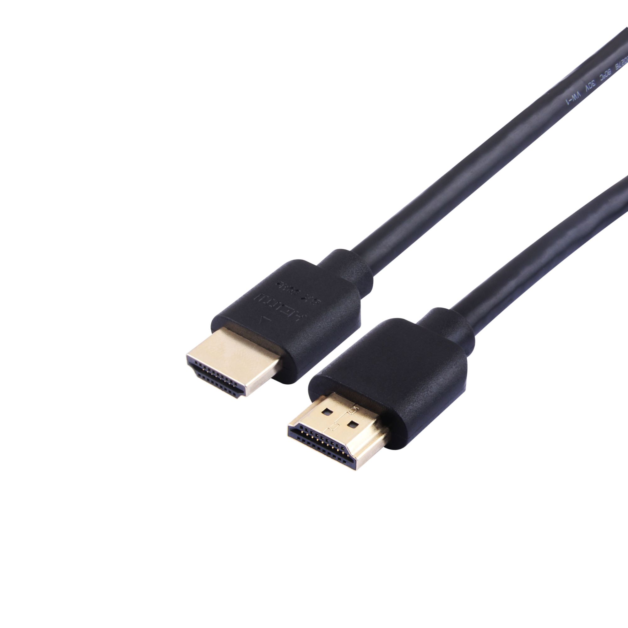 INF High-Speed HDMI Cable 4K 60Hz, Ultra HD Black 1m