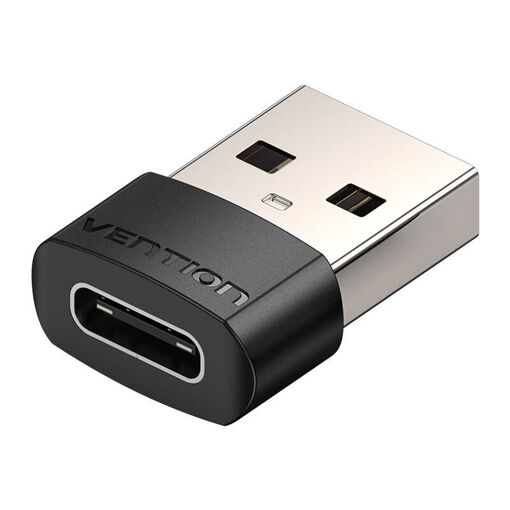 Vention USB-A to USB-C Cable Adapter, Black
