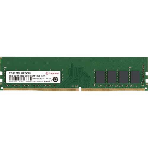 Transcend 4GB DDR4 Memory Module (1x8GB, 2400MHz)