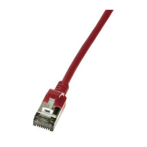LogiLink Cat6a U/FTP Network Cable, 1m, Red