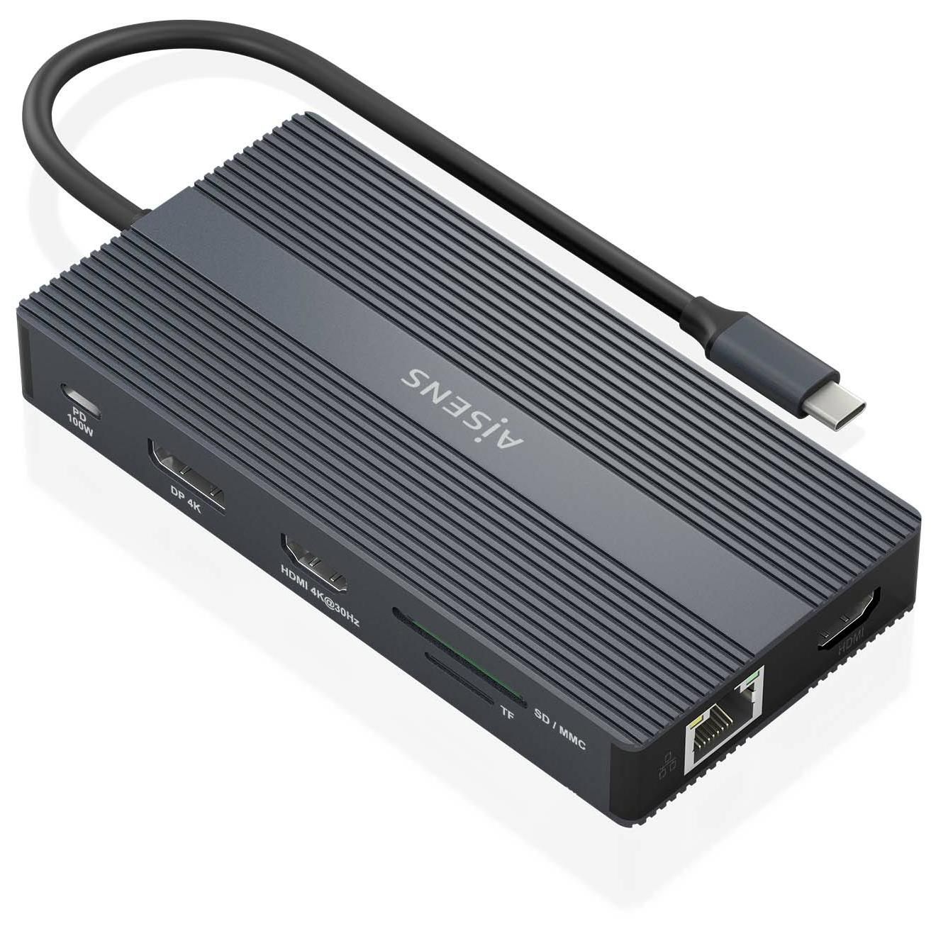AISENS Type-C Docking Station with USB 3.2 (3.1) Gen 1