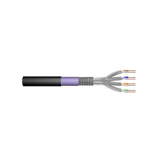 Cable de red Digitus Cat7, 500 M, Negro (DK-1741-VH-5-OD)