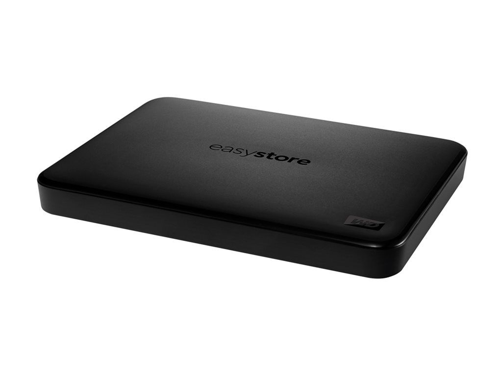 Western Digital Easystore 2TB External Hard Drive - Portable - USB 3.2 Gen 1 - Black