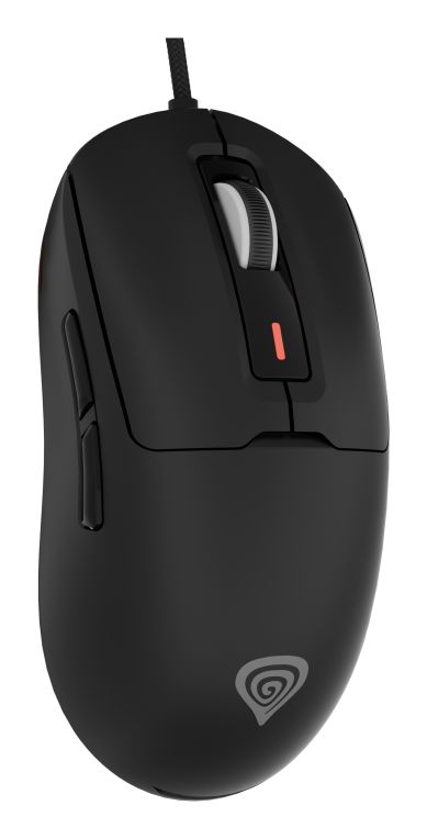 Genesis Genesis NMG-2189 Mouse - Black and Multicolour, 4.7x7.1x2.2 inches