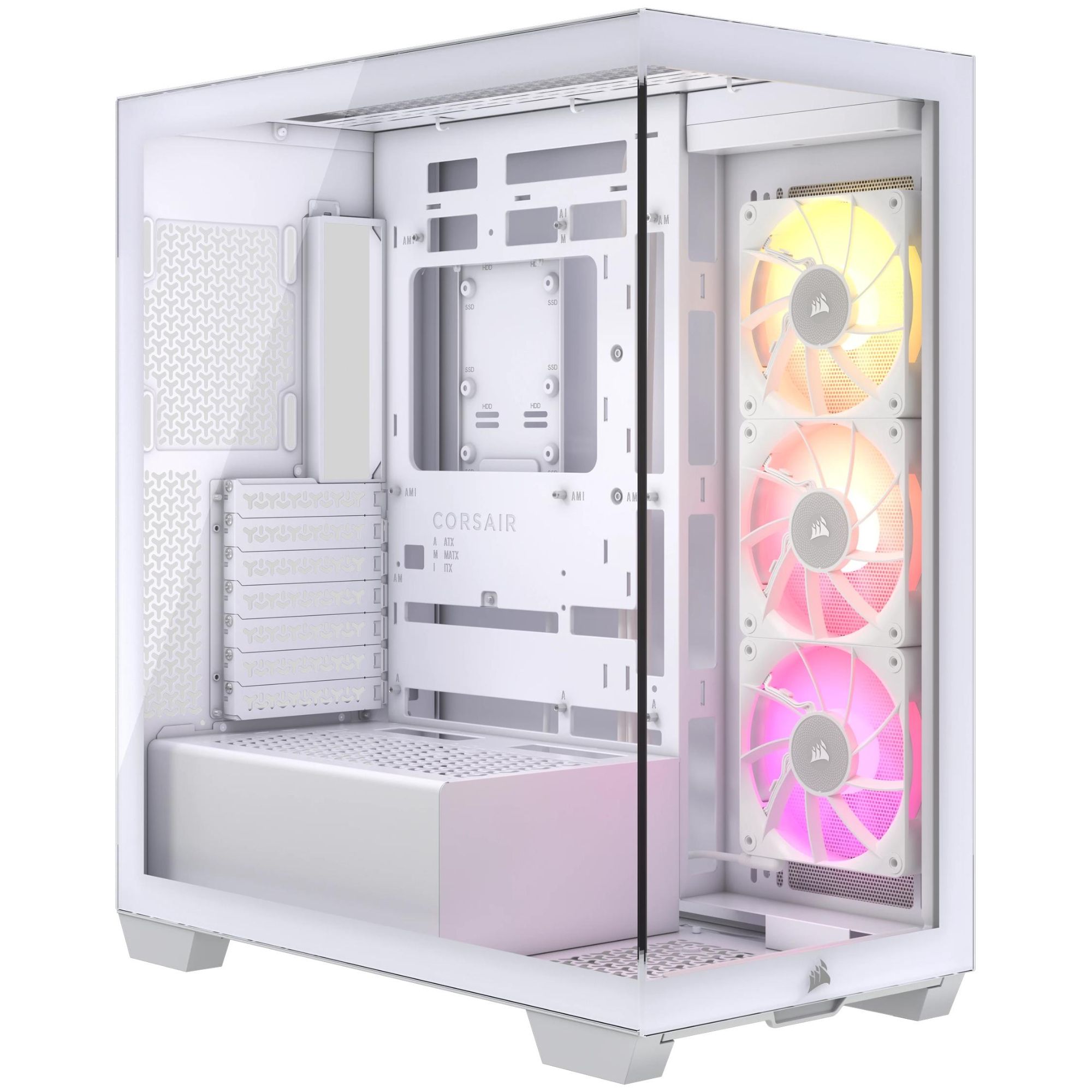 Corseir iCUE LINK 3500X RGB Tour de milieu - Blanc