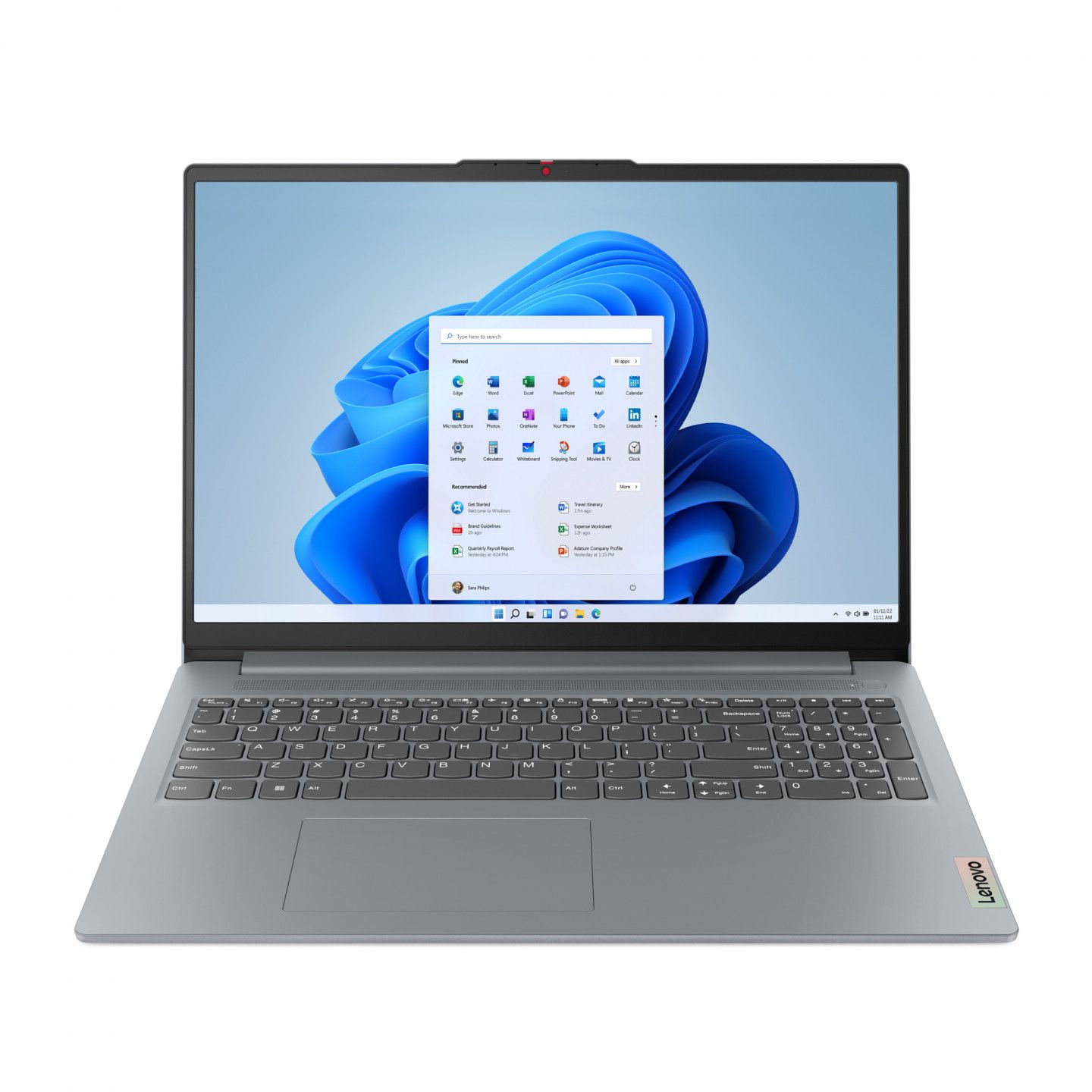 Portátil Lenovo Ideapad Slim 3 con AMD Ryzen™ 7 7730U (16" WUXGA, 16GB RAM, 1TB SSD)