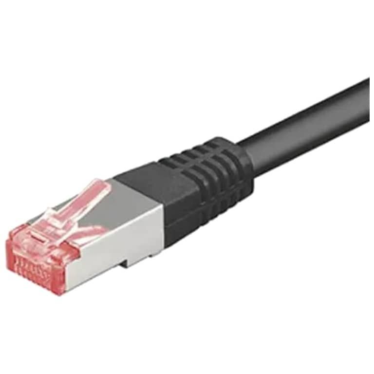Cookie Informatique RJ45 Cable, 0.30m Black