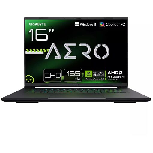 Portátil de juego Gigabyte AERO X16 1VH93FRC64AH de 16 pulgadas