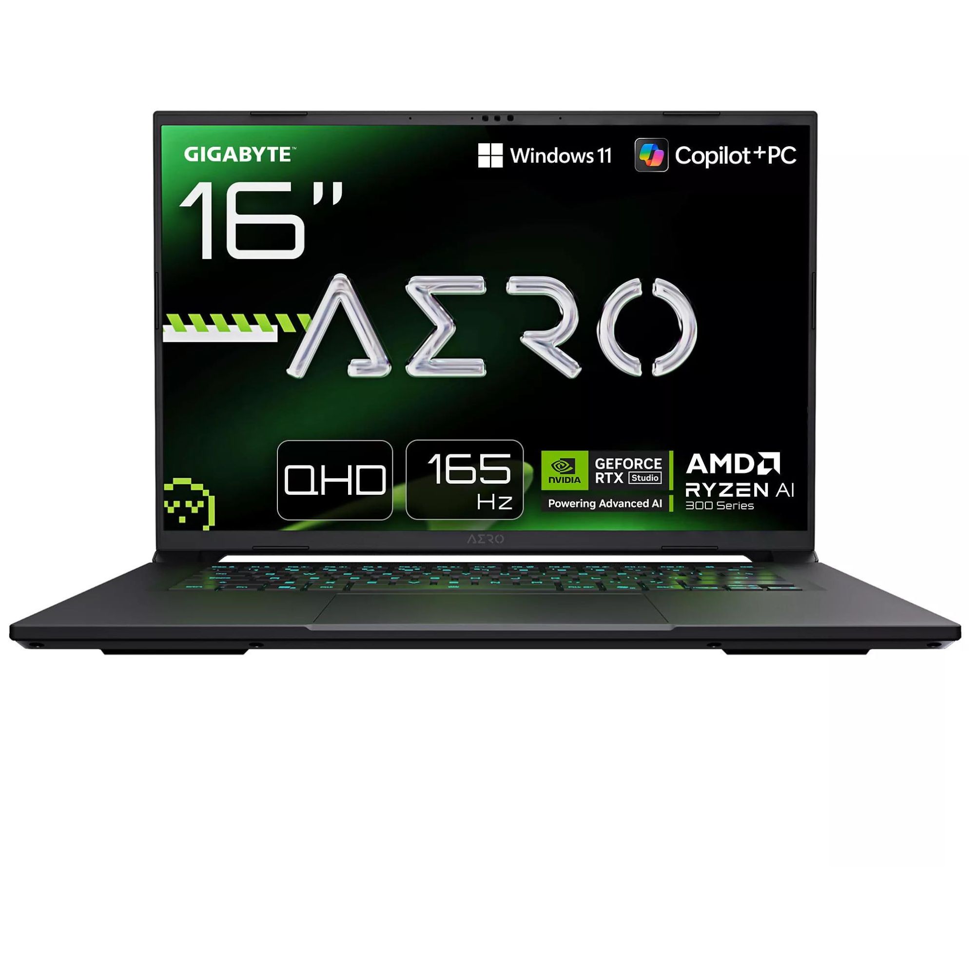 Portátil de juego Gigabyte AERO X16 1VH93FRC64AH de 16 pulgadas