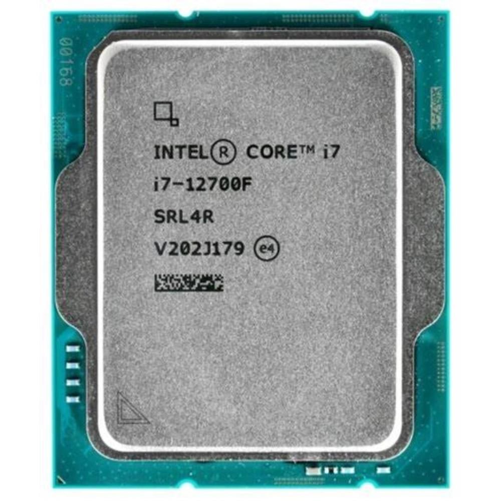 Intel Core i7 12700F Processor, 2.1GHz, 12 Cores, 20 Threads, 10nm, LGA 1700, 65W