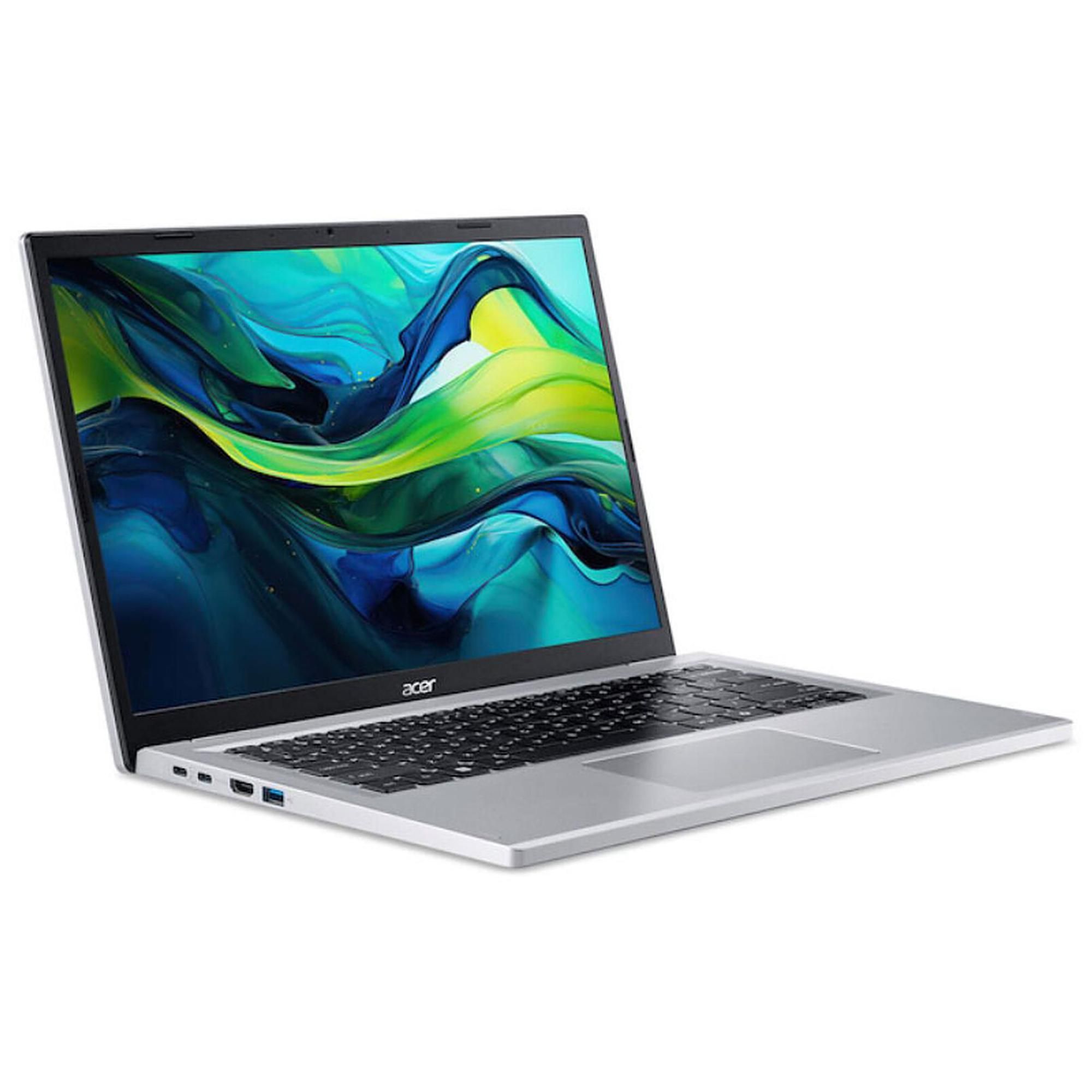 Acer Aspire Go 14 AG14-71P - Intel Core i7 - 4.9 GHz - Win 11 Home - UHD Graphics - 16GB RAM - 1TB SSD NVMe, QLC - 14" IPS 1920x1200 - Wi-Fi 6 - Pure Silver - French Keyboard