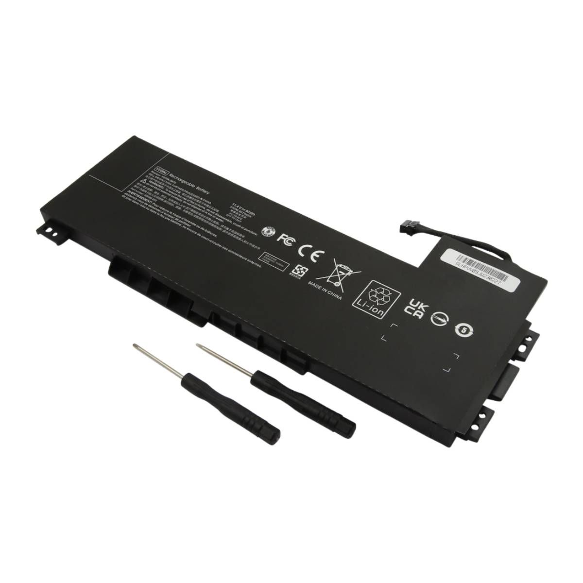 HP ZBook 15 G3 / 17 G3 Battery, Avizar 11.4V 7895mAh Li-Polymer Black