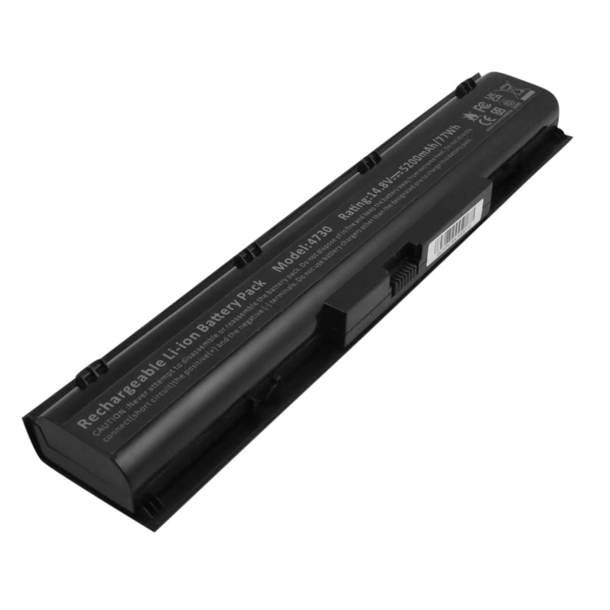 Avizar HP ProBook 4730s/4740s Battery (14.8V, 5200mAh, Li-ion, Black)