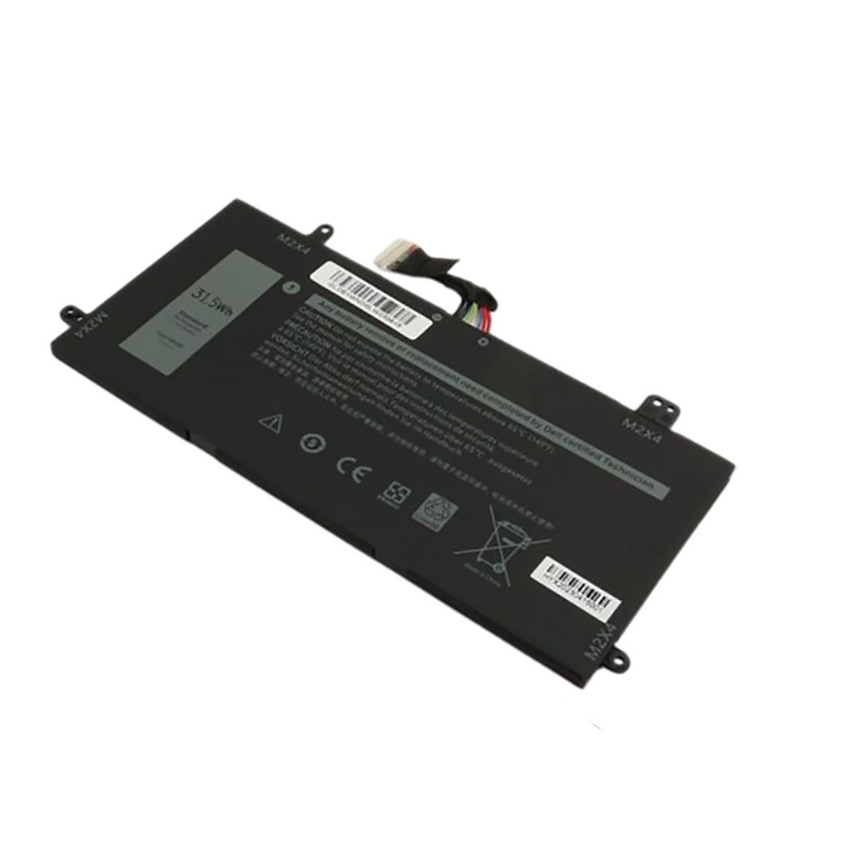 Avizar 2760mAh Li-ion Battery for Dell Latitude 5285 Laptop - 11.4V Black