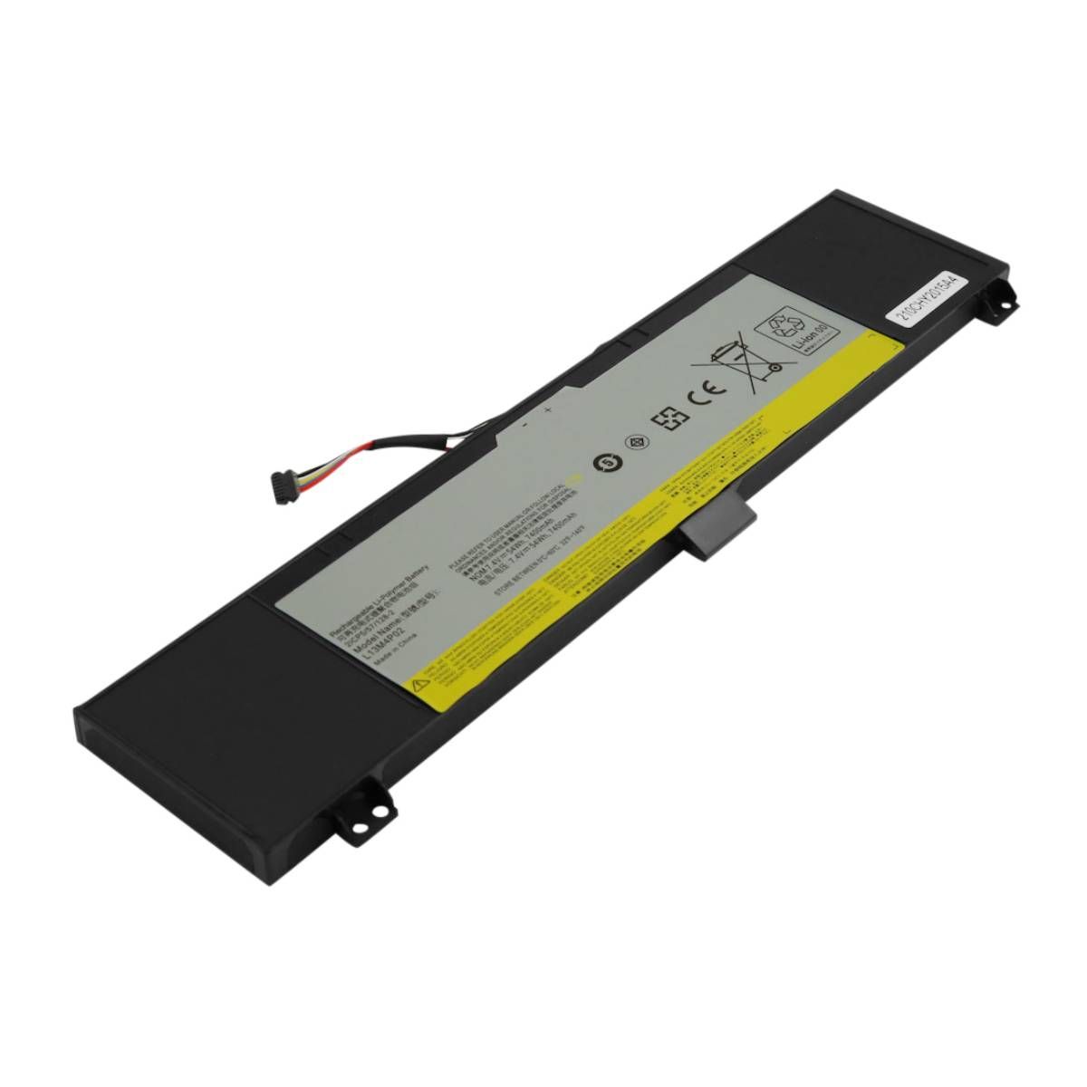 Batería Lenovo Erazer Y50, 7,4V 7400mAh, Líquido de Polímero, Negra