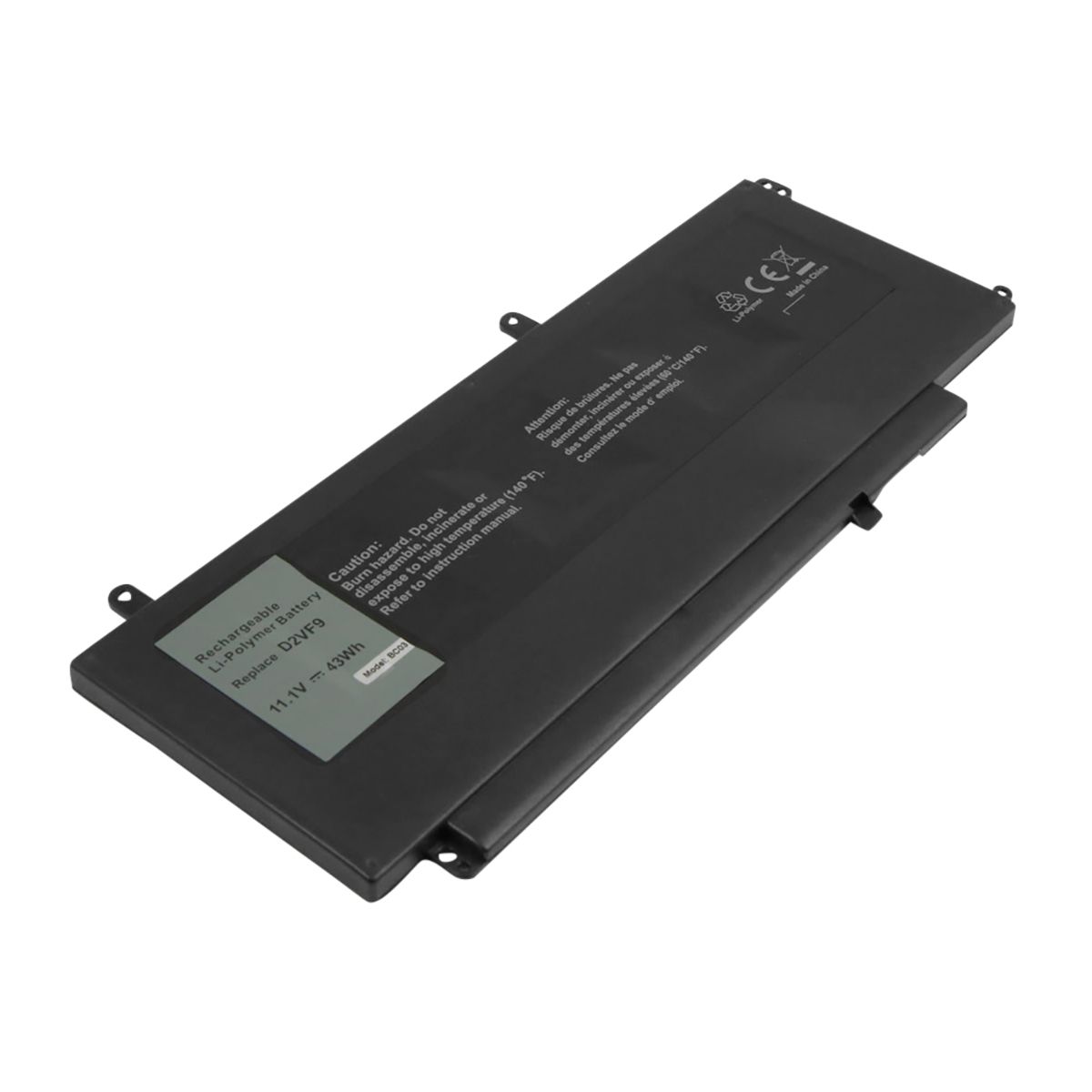 Dell Inspiron 15 7547/7548 Lithium-Polymer Battery (Black)